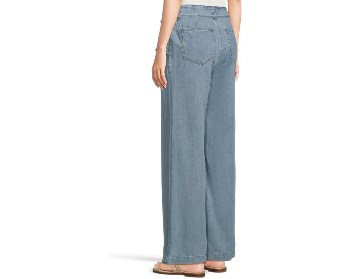 Zoey 31in with Offset Beltloops Waist Tie in Tranquility