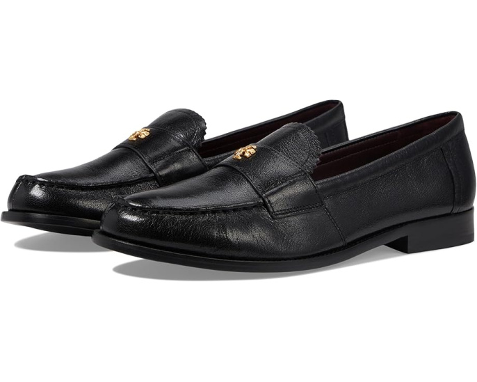 Лоферы Tory Burch Classic с фирменным акцентом и стегаными краями
