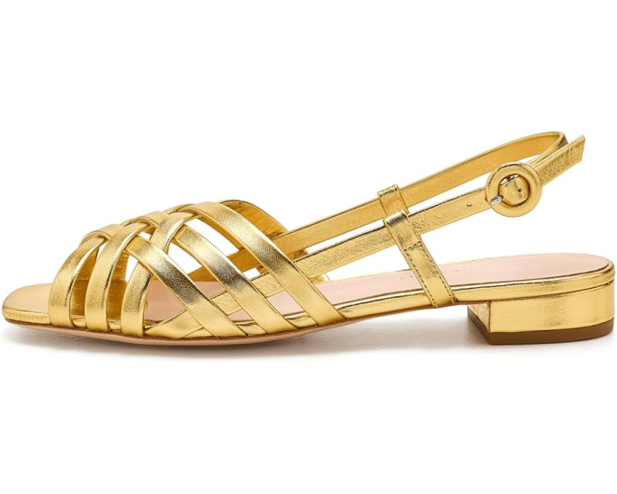 Loeffler Randall Shelly Wrap сандалии с плетением и ракушкой