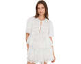 Топ Lillith AllSaints с круглым вырезом и пеплумом