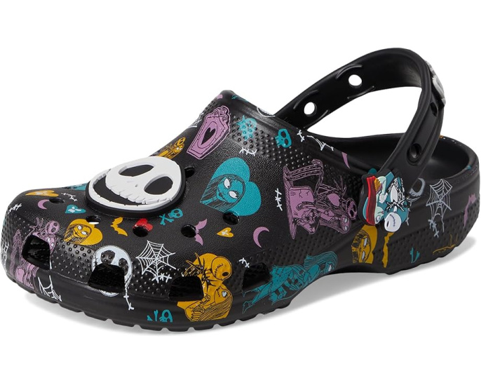 Детские кроксы Crocs Kids Jack Skellington Nightmare Before Christmas