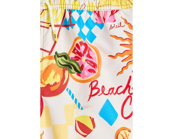 Шорты Beach Static Little Sailor Boys Maaji с цветочным принтом