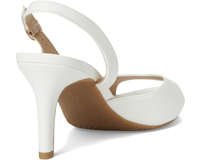Туфли-лодочки Slingback с открытым носком и платформой