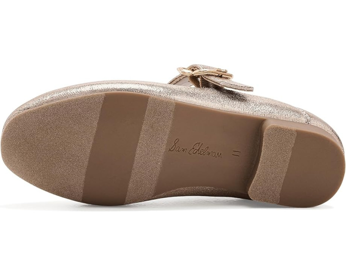 Балетки Maeve Michela Sam Edelman Kids с золотой пряжкой