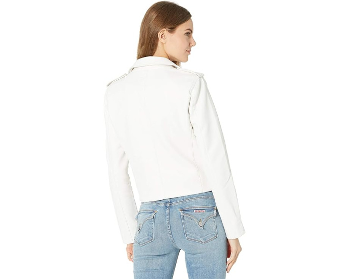 Blank NYC куртка Pu Moto Jacket с молнией и кнопками