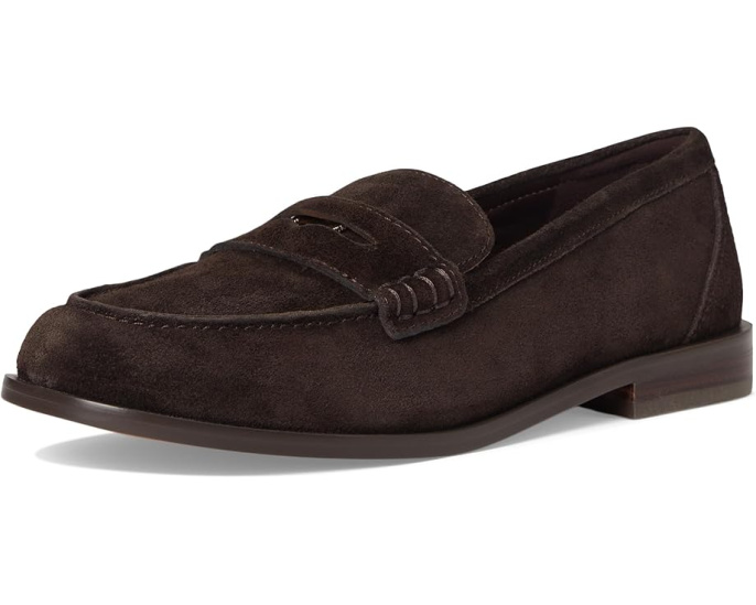 Туфли Porto Penny Loafer из замши Madewell