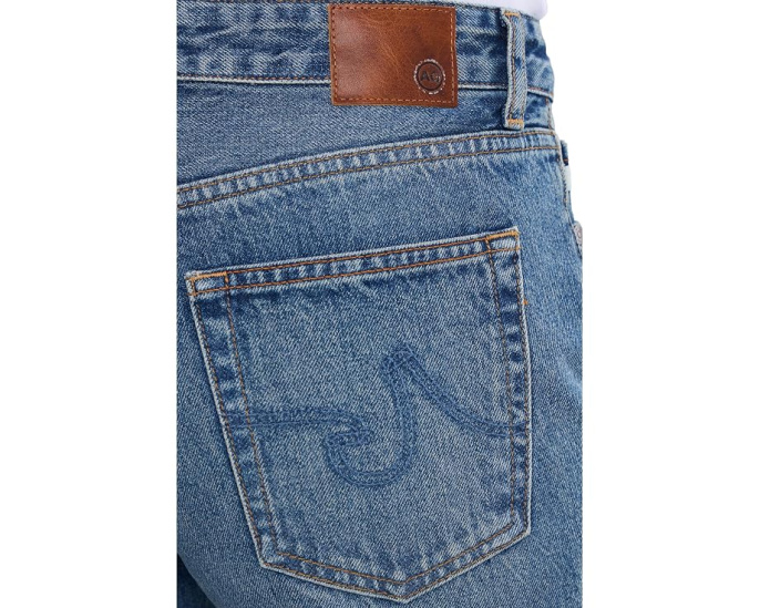 AG Jeans Saige джинсы со средней посадкой и широкими штанинами Nostalgia