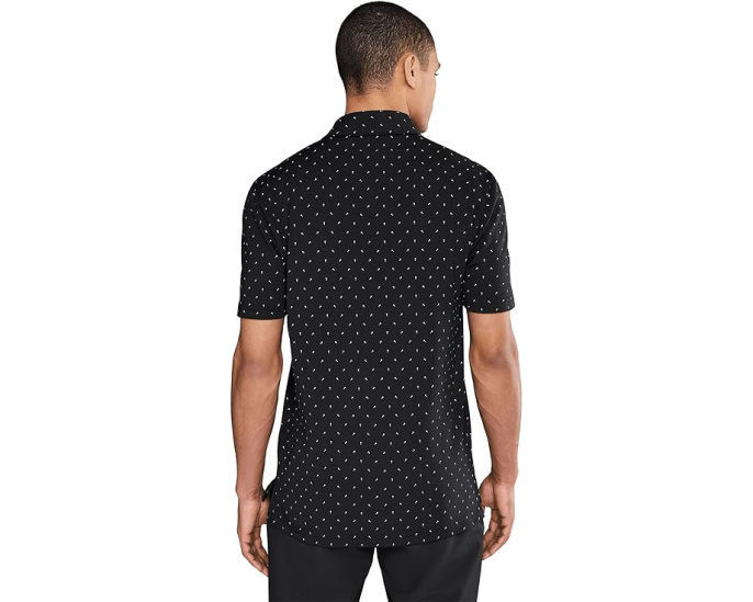 Polo футболка adidas Golf Ultimate365+ с микро-принтом и эластичной тканью