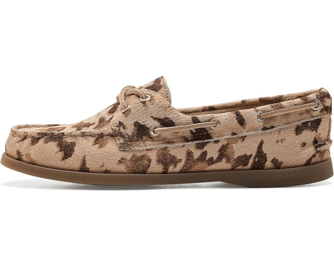 Ботинки AO 2 Eye Sperry широкой полноты с кожаным верхом