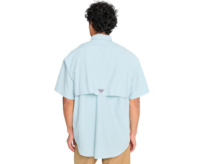 Рубашка Columbia PFG Bahama II с коротким рукавом цвета Light Camel