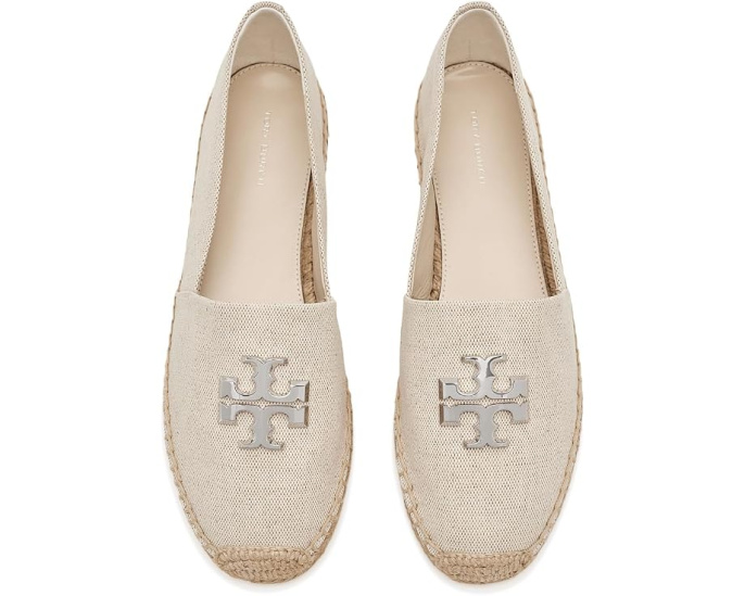Эспадрильи Tory Burch Eleanor из бархата с джутовой отделкой