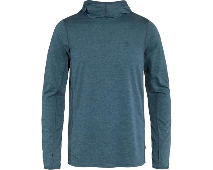 Легкая толстовка с капюшоном Fjällräven Abisko Sun-Hoodie для бега
