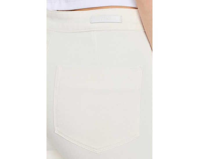 Брюки-джинсы Stevie Boot Trouser от Paige с карманами Jolene в тональном экрю