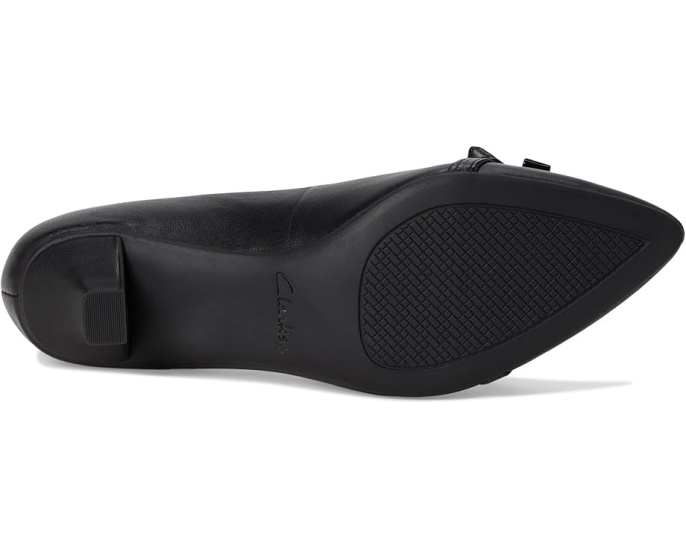Туфли Clarks Kepley Holly с бантиком и котячьим каблуком