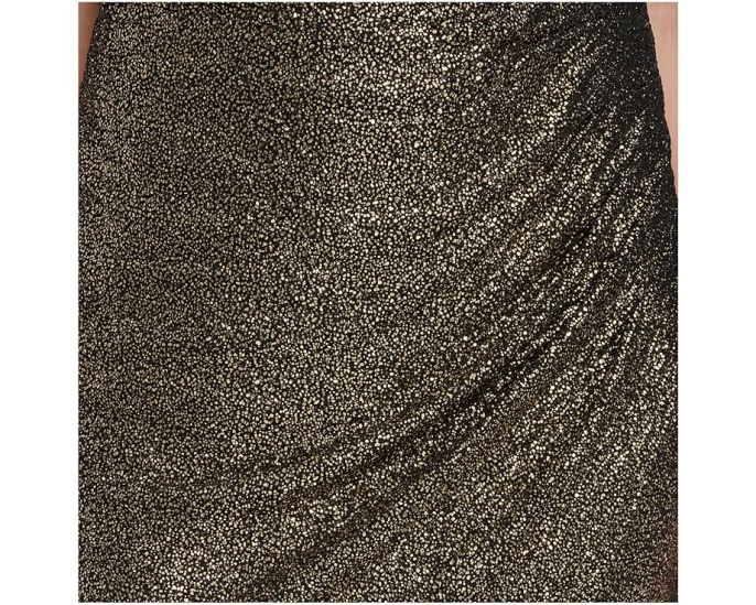 Короткое платье Calvin Klein с пайетками и короткими рукавами