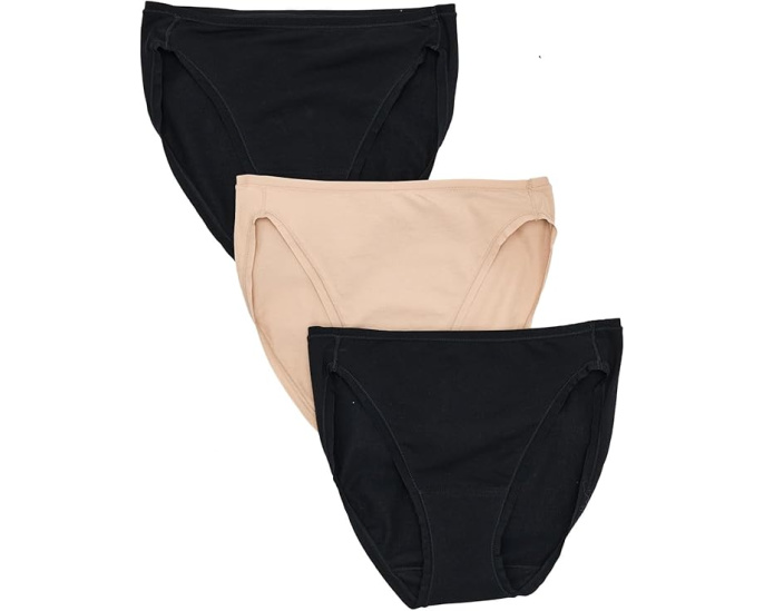 Natori Bliss трусы бикини из хлопка 3 штуки