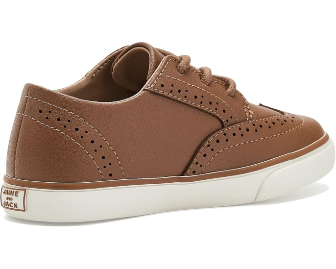 Кеды Wingtip Janie and Jack из замши с брогингом для детей