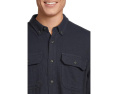Рубашка 1912 Field Flannel из хлопка с карманами и слегка приталенным кроем L.L.Bean