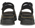 Сланцы Dr. Martens Mattison с круглым носком и пряжкой на платформе
