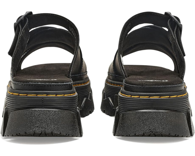 Сланцы Dr. Martens Mattison с круглым носком и пряжкой на платформе