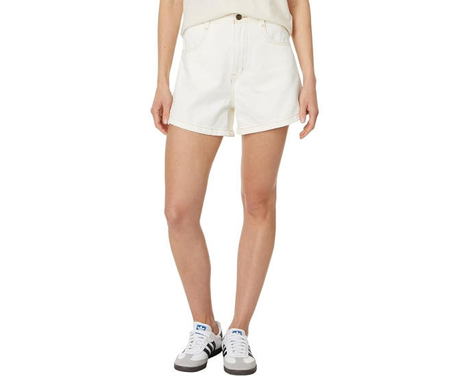Шорты Levi's HW Mom с контрастной строчкой высокие