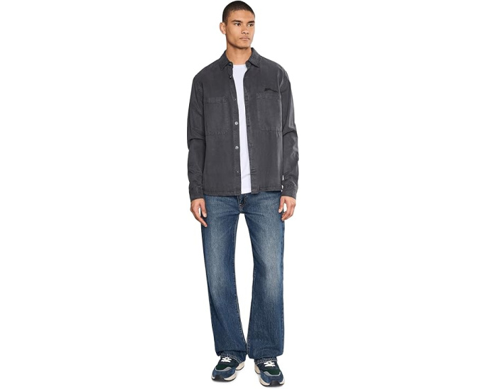 Джинсы Levi's Premium 567 Relaxed Flare с расклешенными штанинами