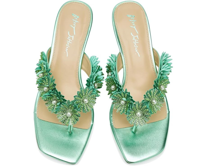 Blue by Betsey Johnson Сандалии на каблуке Lesli для вечерних мероприятий