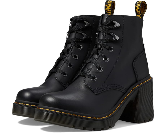 Ботинки Dr. Martens Jesy с круглым носком и резиновой подошвой