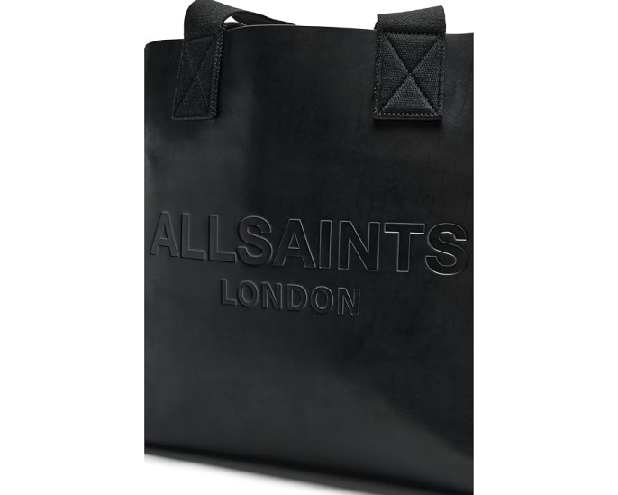 Кожаная сумка-тоут AllSaints Izzy с двумя ручками