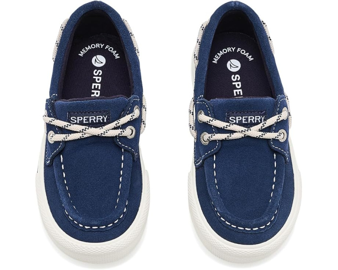 Туфли Sperry Bahama Suede из замши (Little Kid/Big Kid)