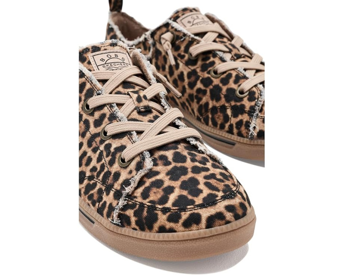 Кеды BOBS from SKECHERS B Cute 2.0 On Brand с леопардовым принтом