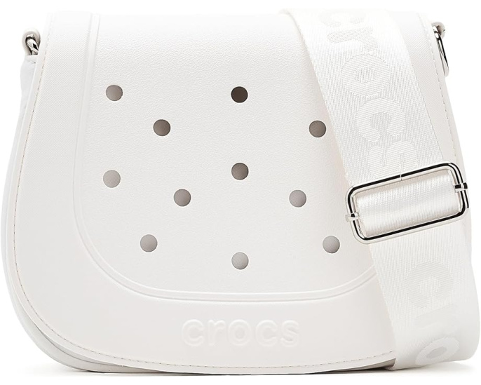 Сумка через плечо Crocs матовая с фронтальной панелью EVA