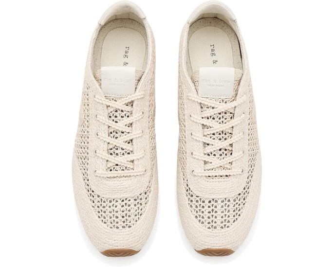 Кроссовки rag & bone Retro Runner Slim Ultra из рафии