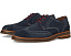 Johnston & Murphy Calder Wingtip с контрастной окантовкой и подошвой из крепа