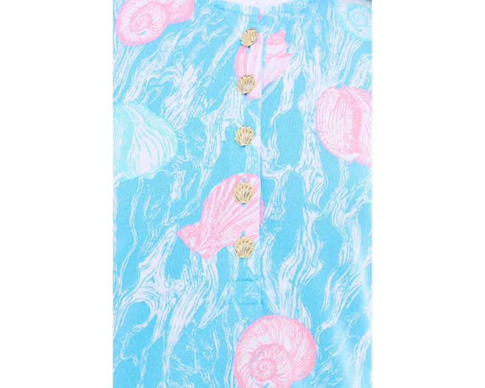 Lilly Pulitzer Платье Evangeline без рукавов бирюзовое