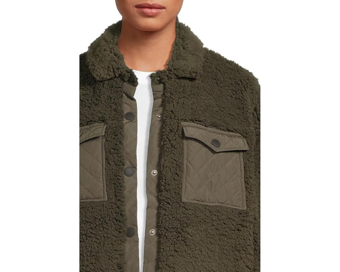Куртка Calm Seas Shacket от Salty Crew с подкладкой из шерпы