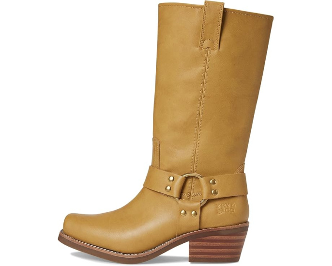 Ботинки Lorrie Harness 12 FRYE AND CO с квадратным носком на каблуке