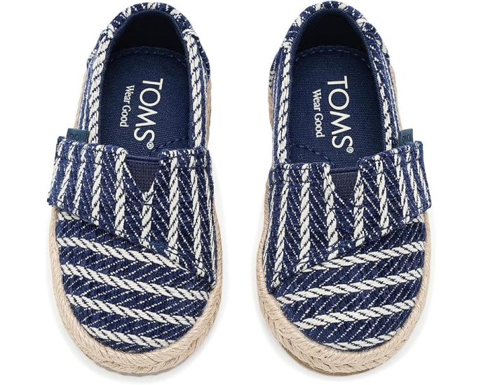 TOMS Alpargata Rope 2.0 Кеды эспадрильи для малышей