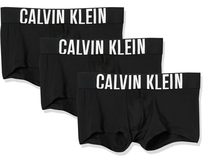 Трусы-слипы Calvin Klein Intense Power 3-Pack Low Rise с контурным мешочком