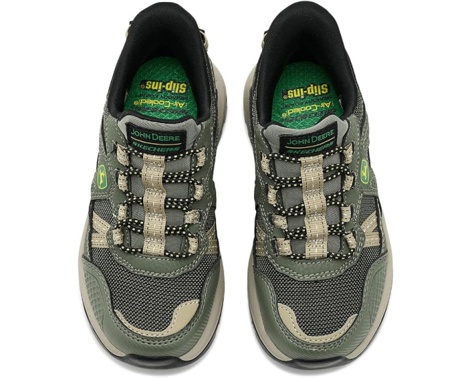 Кроссовки Skechers X John Deere Storm Blazer для детей с тракторным дизайном
