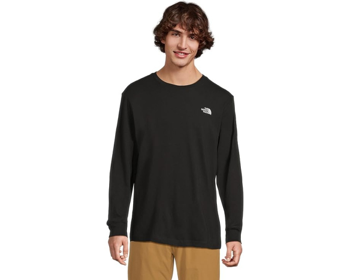 Футболка The North Face Evolution Simple Dome с длинными рукавами и вышитым логотипом