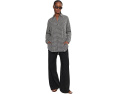 Wool Cotton Check Classic Collar Shirt