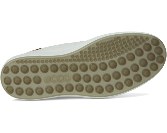 Кроссовки ECCO Soft 7 Easy Slip On с кожаным верхом и эластичными вставками