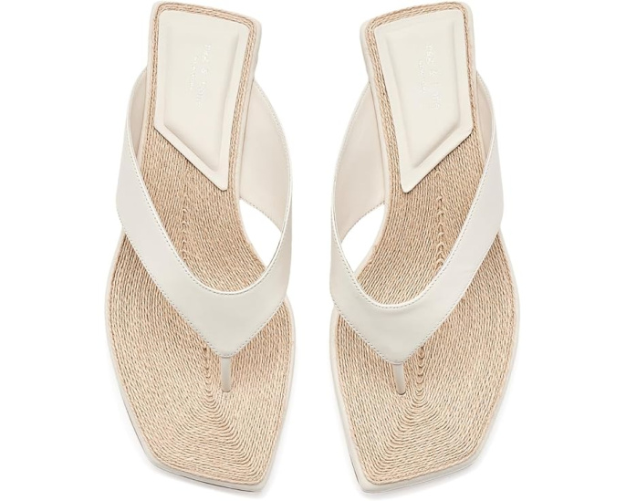 Сандалии rag & bone Jo Thong Wedges на танкетке
