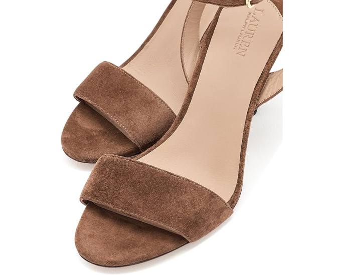 Босоножки Lauren Ralph Lauren Gracy из замши с широкими ремешками