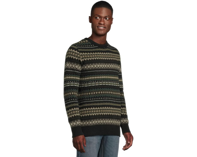 Свитер Barbour Case с узором Fair Isle и воротником-гольф