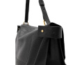 Сумка AllSaints Ursa Grain Satchel из кожи