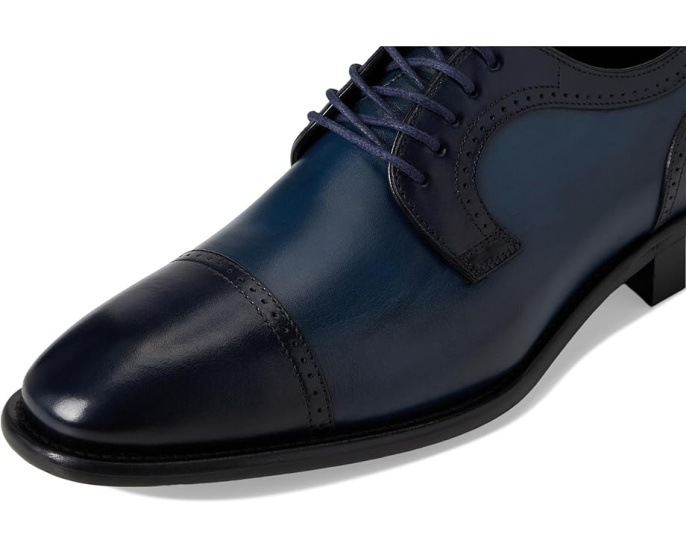 Туфли Johnston & Murphy Collection Cormac Cap Toe из итальянской телячьей кожи