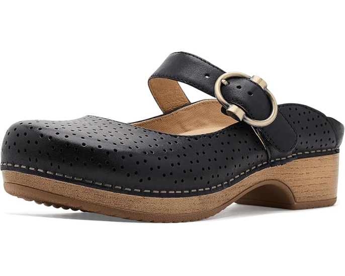 Сабо Blaire Clog от Dansko на каблуке