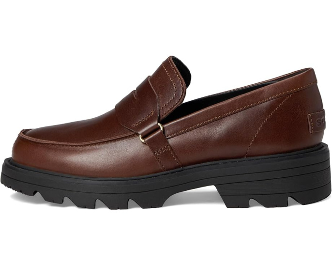 Мокасины SOREL Revel Ave из кожи с резиновой подошвой EVERTREAD